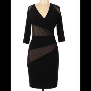 Joseph Ribkoff  size 10 black dress EUC